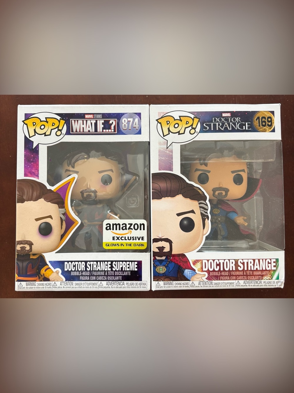 FUNKO POP! MARVEL DOCTOR STRANGE SUPREME #874 (GITD) & DOCTOR STRANGE #169